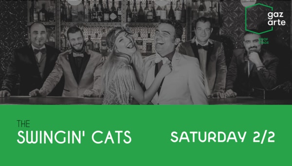 The Swingin' Cats το Σάββατο 2 Φεβρουαρίου στο Gazarte