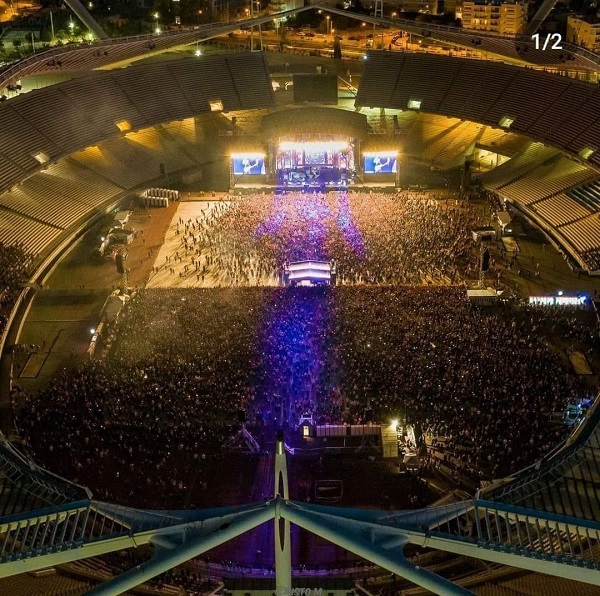 Μάγεψαν το κοινό οι Iron Maiden με το "Legacy of the Beast World Tour 2022" στο ΟΑΚΑ